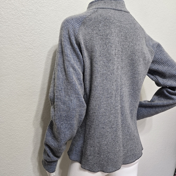 Mountain Hardware Blue Wool Sweater Size M - Picture 5 of 11